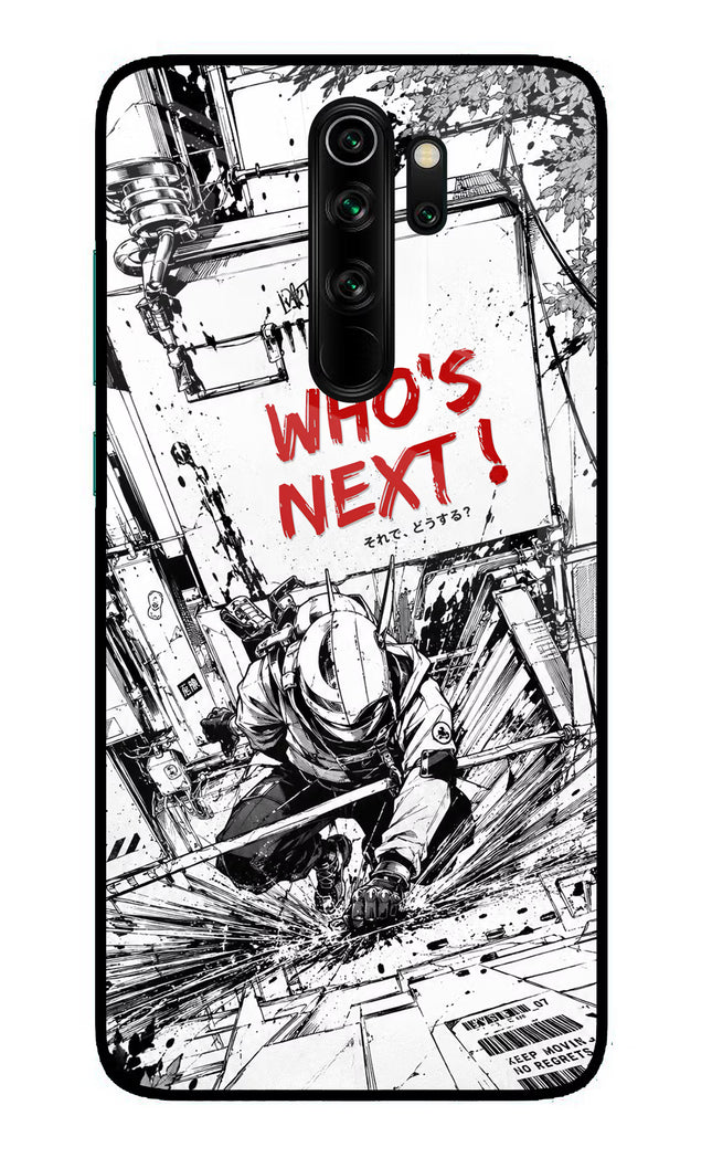 Who's Next Redmi Note 8 Pro Glass Case