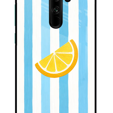 Summer Lemon Redmi Note 8 Pro Glass Case