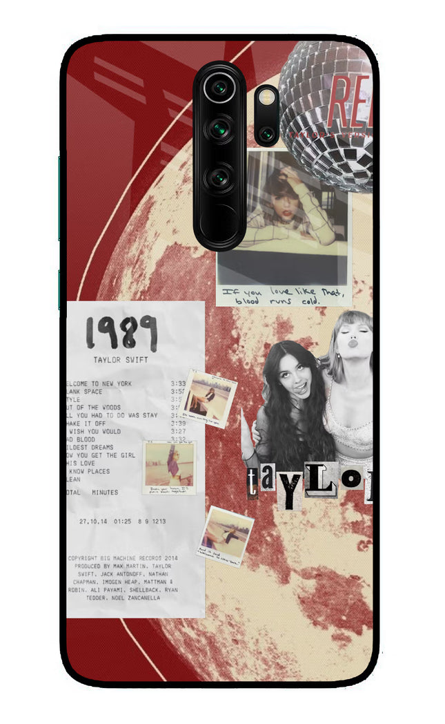 Taylor Swift Redmi Note 8 Pro Glass Case