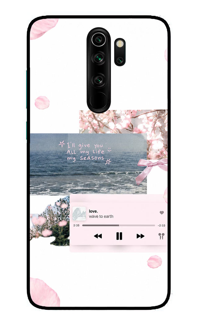Wave to earth Redmi Note 8 Pro Glass Case