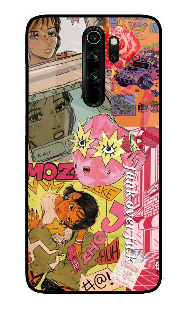 Funkover Redmi Note 8 Pro Glass Case