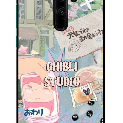 Studio Ghibli Redmi Note 8 Pro Glass Case