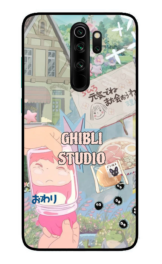 Studio Ghibli Redmi Note 8 Pro Glass Case