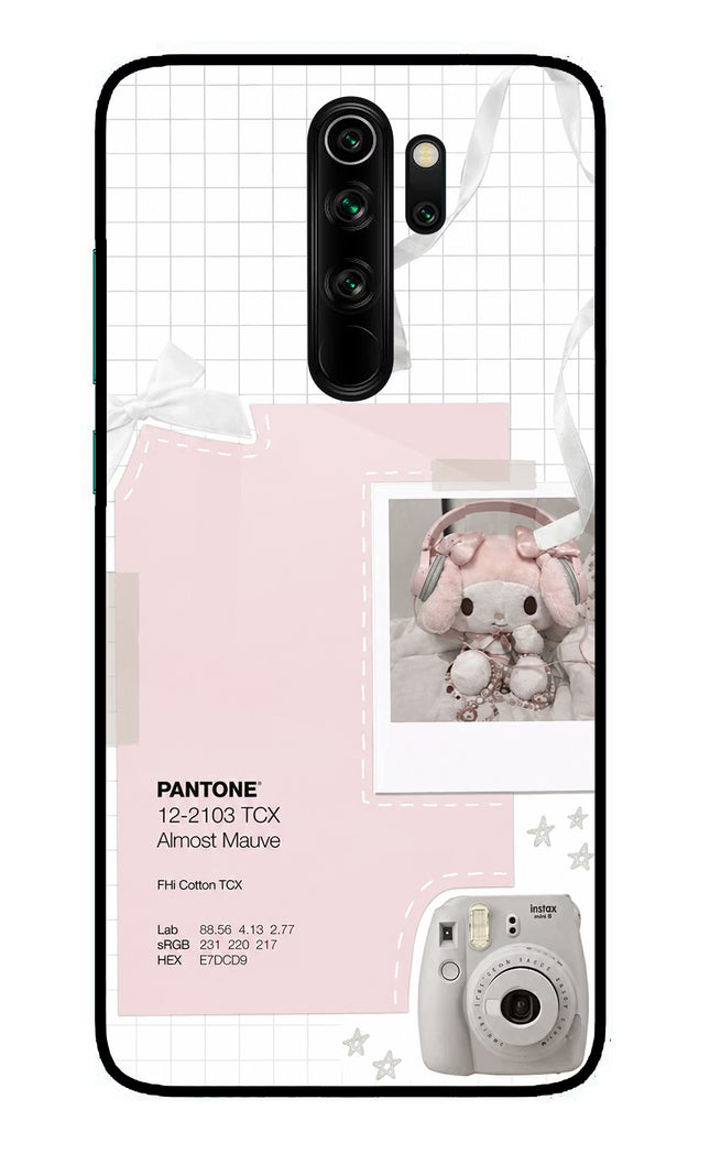 Pantone Asthetic Redmi Note 8 Pro Glass Case