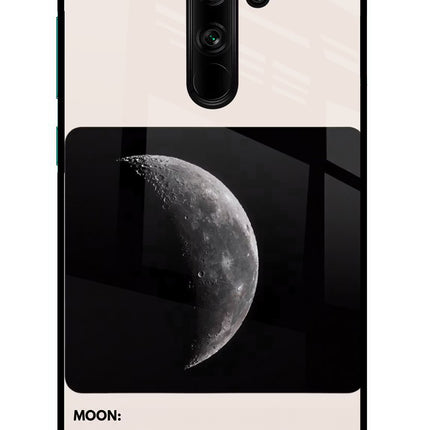 Moon Phase Redmi Note 8 Pro Glass Case