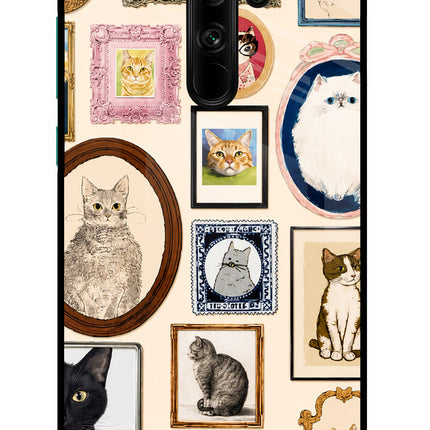 Mirror Cats Redmi Note 8 Pro Glass Case