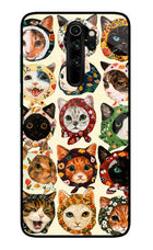 Cool Cat Redmi Note 8 Pro Glass Case