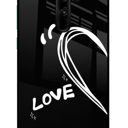 Love Line Redmi Note 8 Pro Glass Case