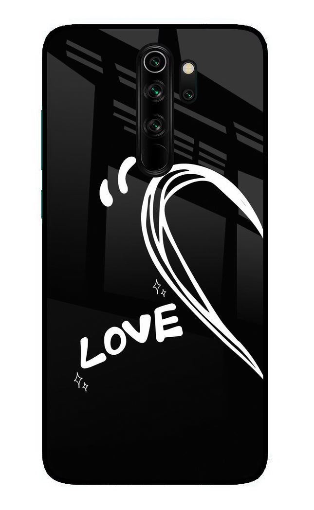 Love Line Redmi Note 8 Pro Glass Case