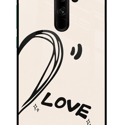 Soul Line Redmi Note 8 Pro Glass Case Back Cover by Casekaro