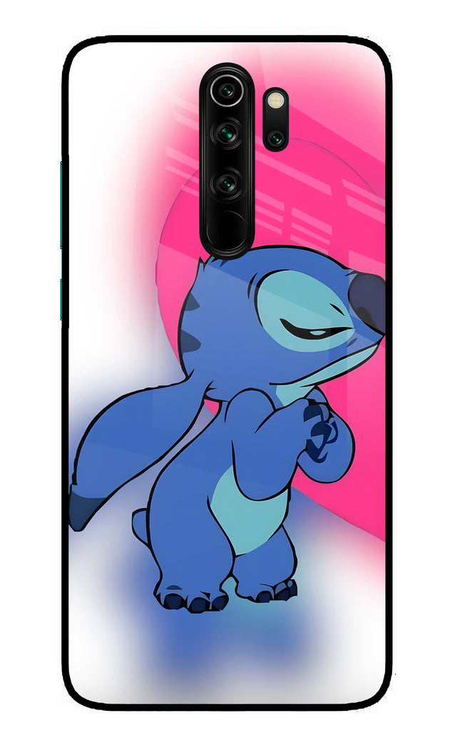 Stitch Hug Redmi Note 8 Pro Glass Case