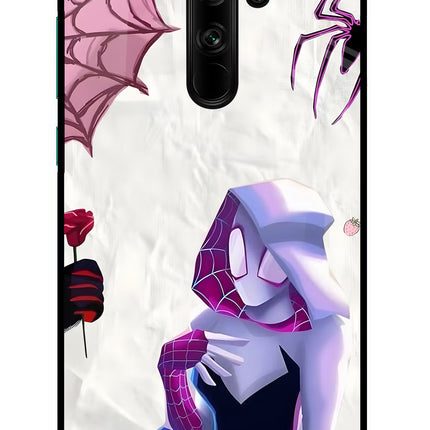 Gwen Verse Redmi Note 8 Pro Glass Case Back Cover by Casekaro