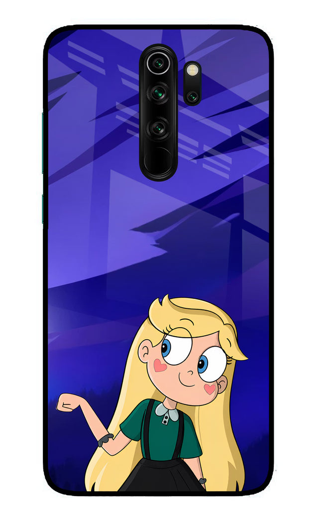 Star Glow Redmi Note 8 Pro Glass Case