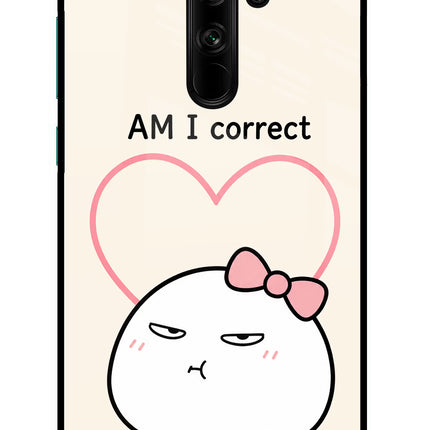 Always Right Redmi Note 8 Pro Glass Case