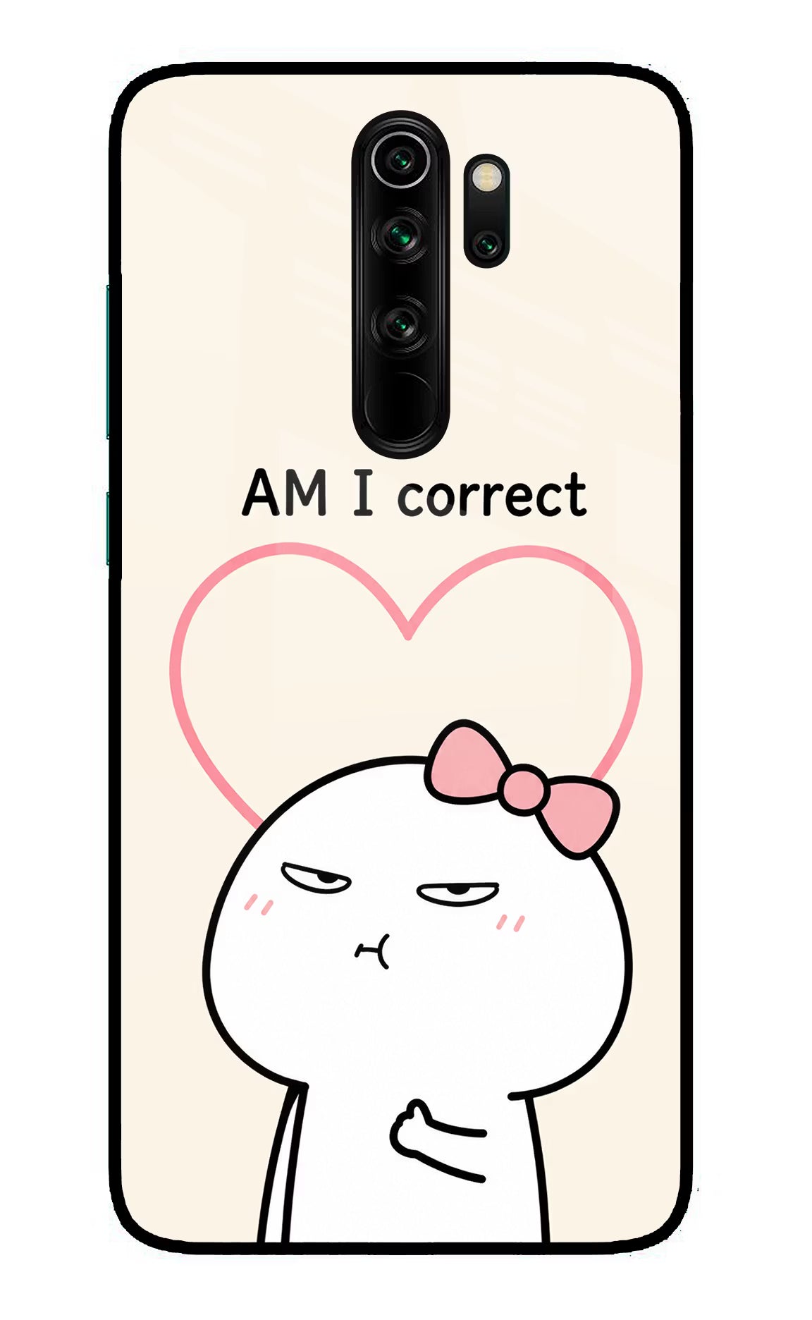 Always Right Redmi Note 8 Pro Glass Case