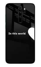This World Redmi Note 8 Pro Glass Case