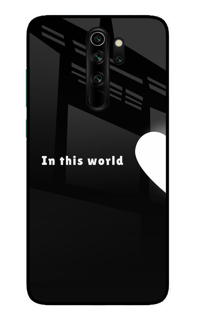 This World Redmi Note 8 Pro Glass Case