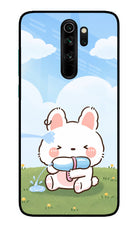 Bunny Treat Redmi Note 8 Pro Glass Case