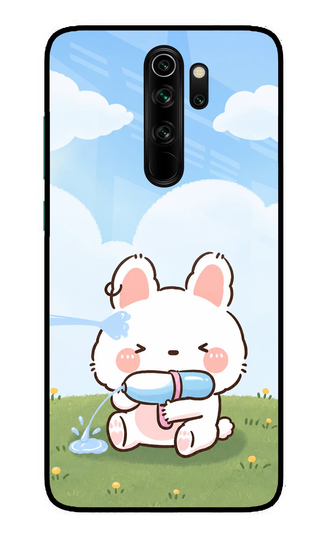 Bunny Treat Redmi Note 8 Pro Glass Case