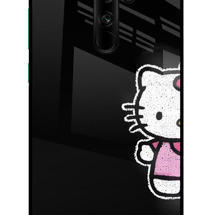 Kitty Charm Redmi Note 8 Pro Glass Case