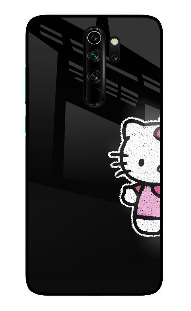 Kitty Charm Redmi Note 8 Pro Glass Case