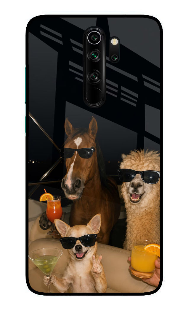 Party Squad Redmi Note 8 Pro Glass Case
