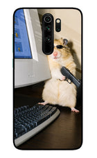 Hacker Hamster Redmi Note 8 Pro Glass Case
