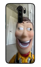 Side Eye Woody Redmi Note 8 Pro Glass Case
