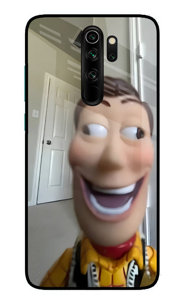 Side Eye Woody Redmi Note 8 Pro Glass Case