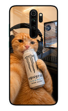 Gamer Cat Energy Redmi Note 8 Pro Glass Case