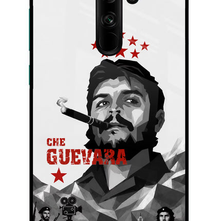 Che Guevara Iconic Redmi Note 8 Pro Glass Case Back Cover by Casekaro