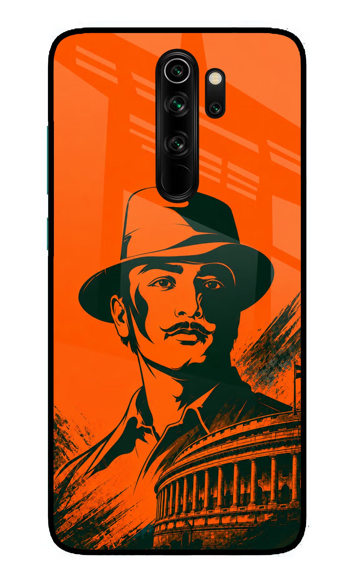 Bhagat Singh Legacy Redmi Note 8 Pro Glass Case