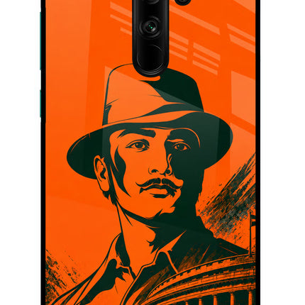 Bhagat Singh Legacy Redmi Note 8 Pro Glass Case Back Cover by Casekaro