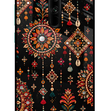 Boho Noir Redmi Note 8 Pro Glass Case