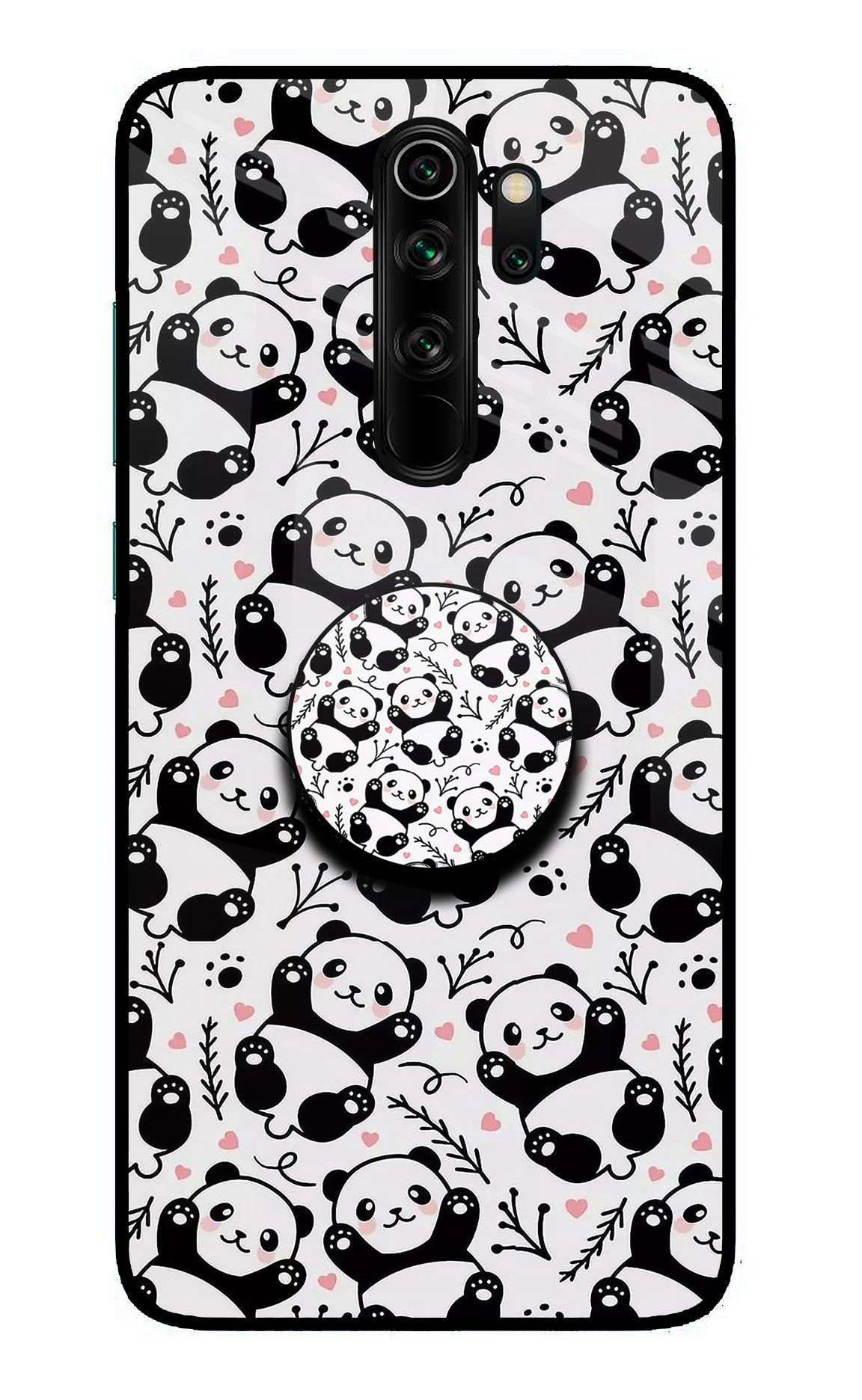 Cute Panda Redmi Note 8 Pro Pop Case