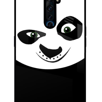 Panda Oppo Reno2 Z Glass Case Back Cover by Casekaro