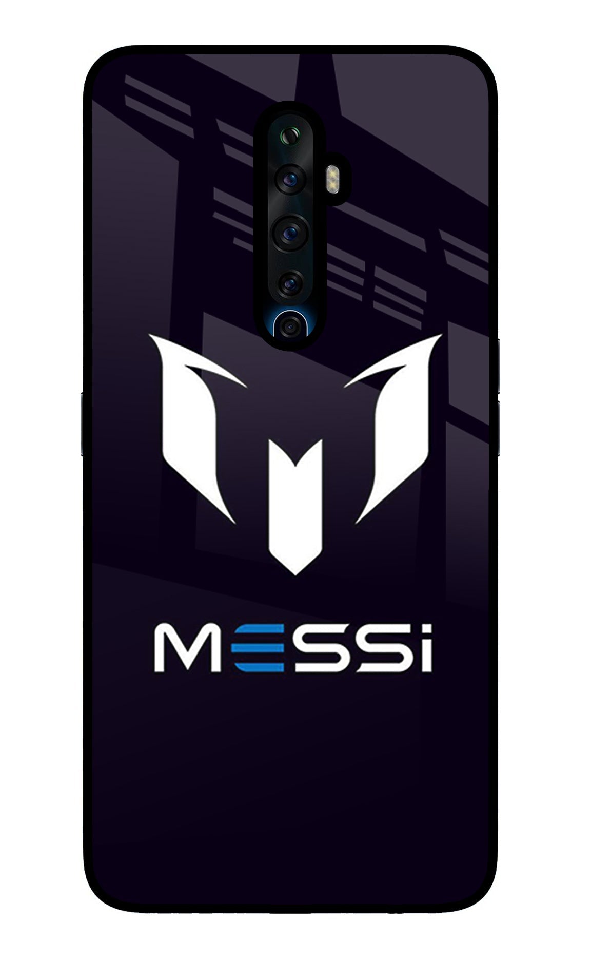 Messi Logo Oppo Reno2 Z Glass Case
