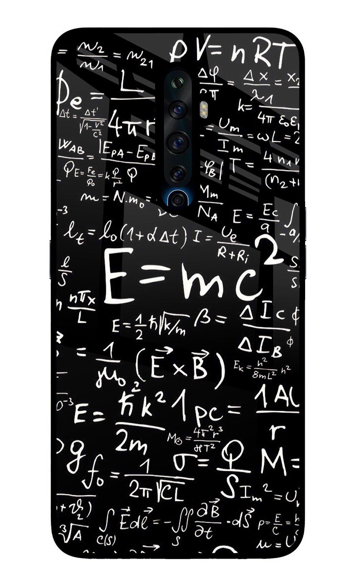 Physics Formula Oppo Reno2 Z Back Cover