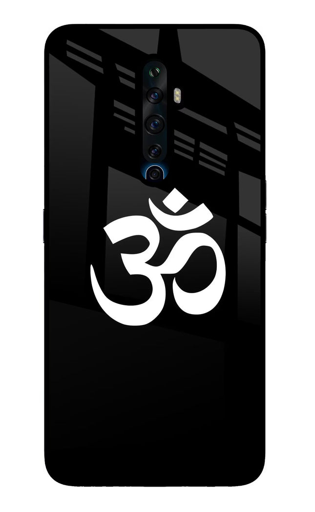 Om Oppo Reno2 Z Glass Case Back Cover by Casekaro