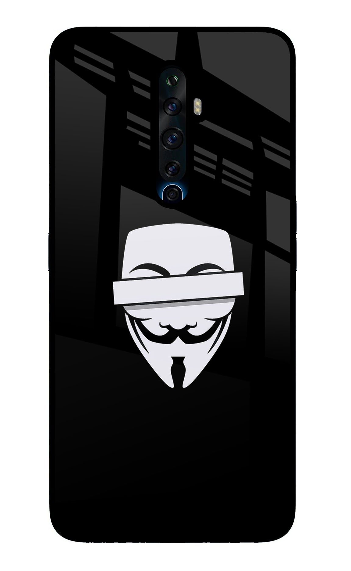 Anonymous Face Oppo Reno2 Z Back Cover