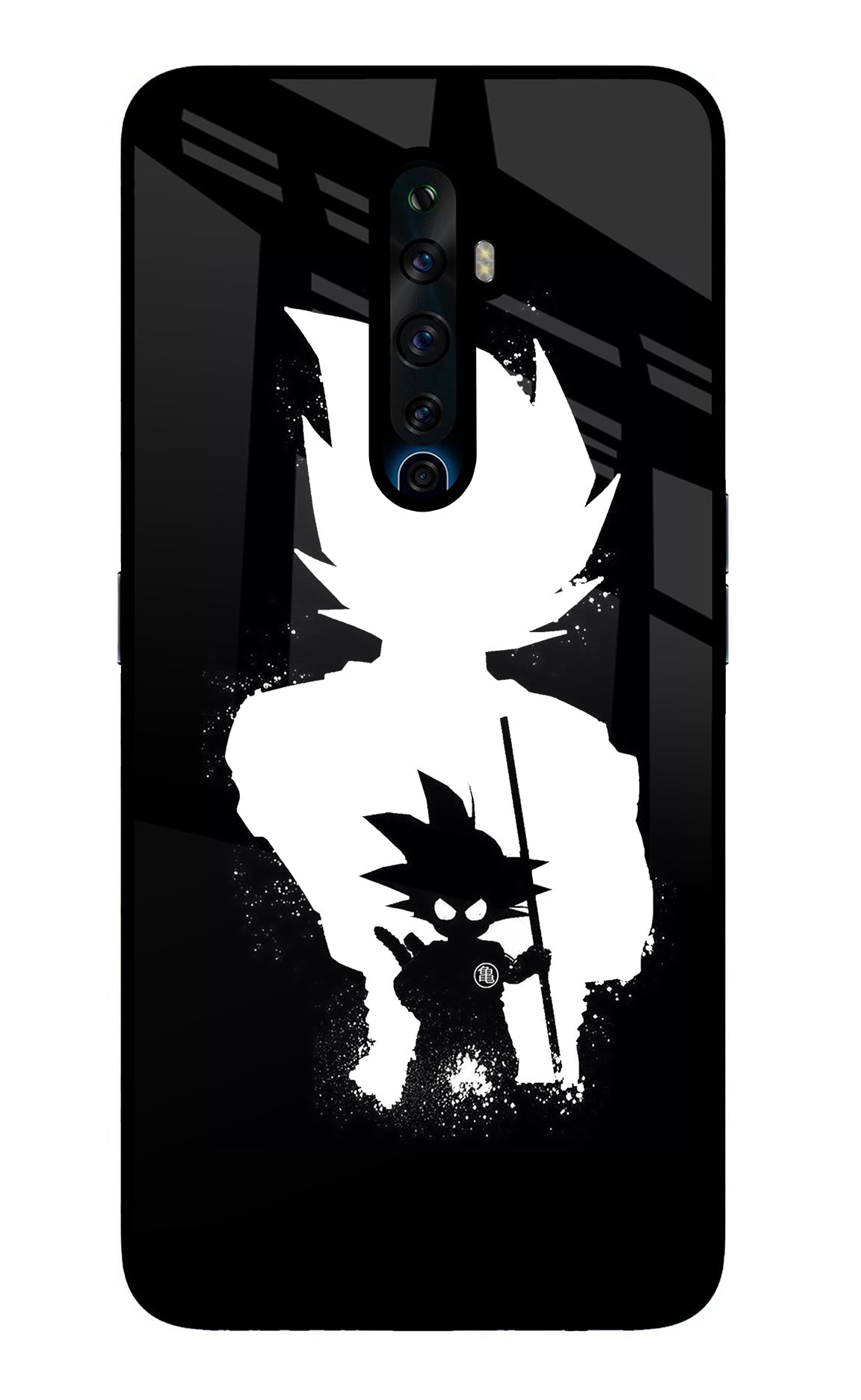 Goku Shadow Oppo Reno2 Z Back Cover