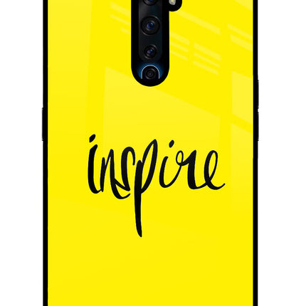 Inspire Oppo Reno2 Z Glass Case Back Cover by Casekaro