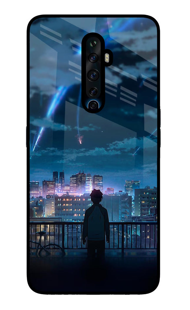 Anime Oppo Reno2 Z Glass Case Back Cover by Casekaro