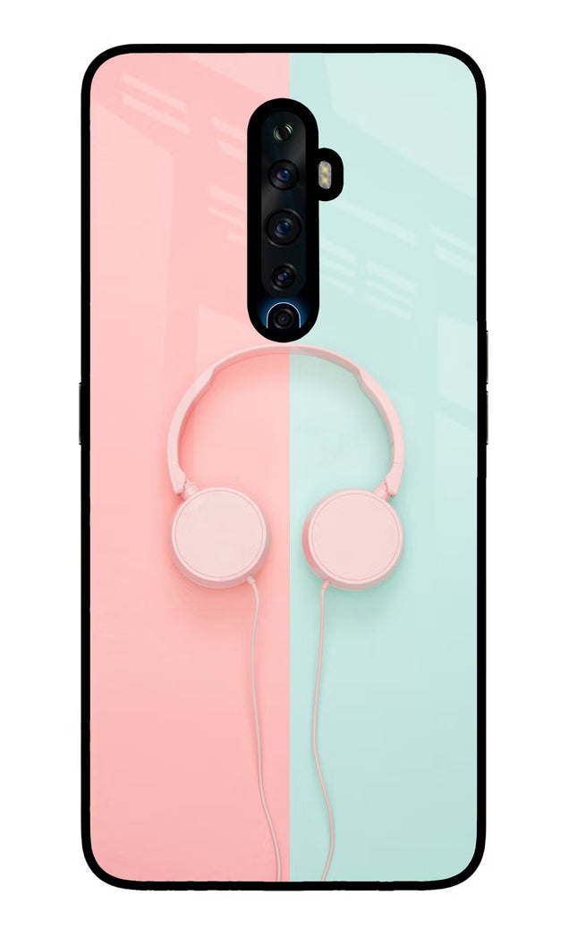 Music Lover Oppo Reno2 Z Glass Case Back Cover by Casekaro