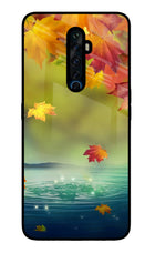 Flowers Oppo Reno2 Z Glass Case