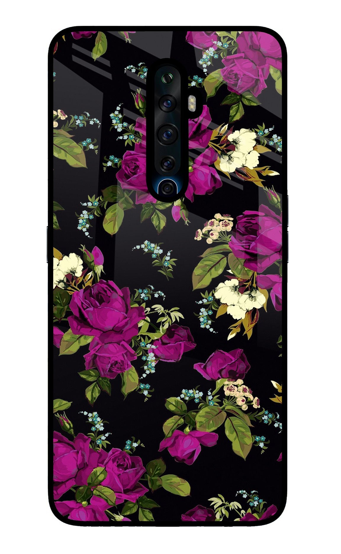 Flowers Oppo Reno2 Z Back Cover