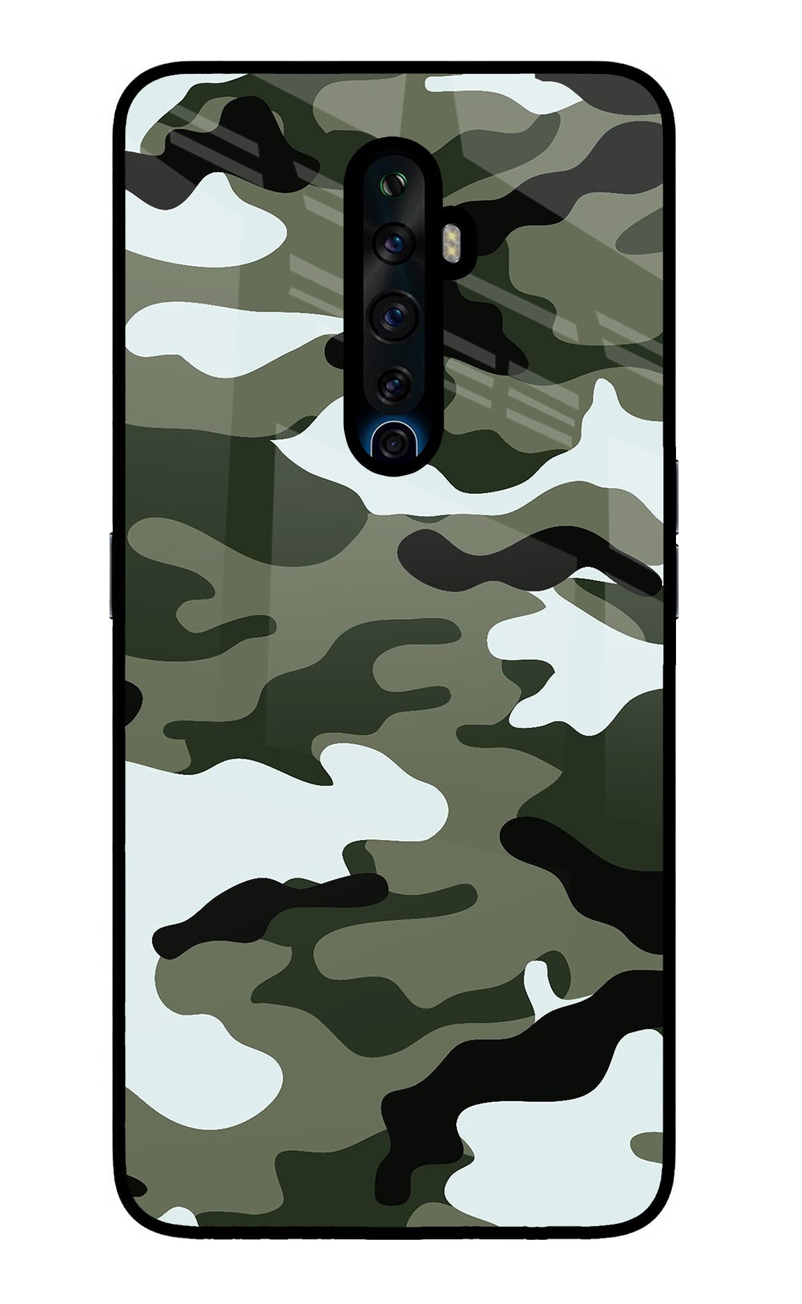 Camouflage Oppo Reno2 Z Back Cover