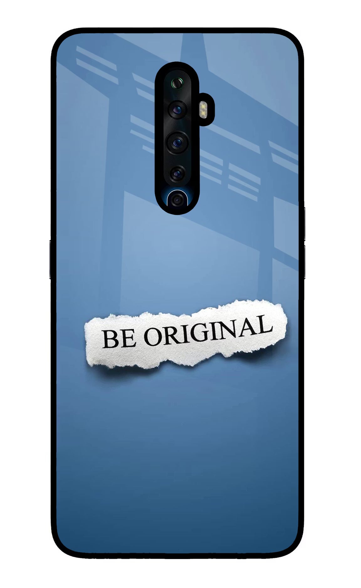 Be Original Oppo Reno2 Z Glass Case Back Cover by Casekaro