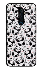 Cute Panda Oppo Reno2 Z Glass Case