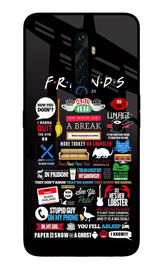 FRIENDS Oppo Reno2 Z Glass Case